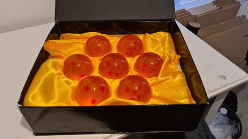 7pcs dragon ball - dragon, crystal