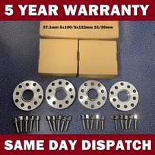 4x 15mm 20mm 5x112/ 5X100