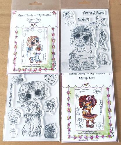 Cute girl photopolymer clear - cute,