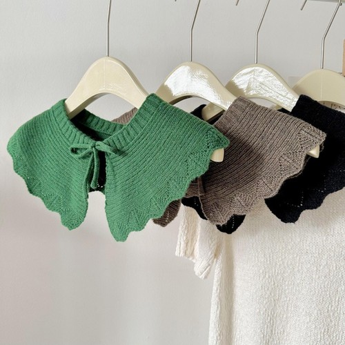 Solid color fake collars - fake,
