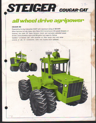 Steiger cougar 250 - steiger, "cougar