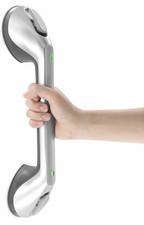 Newthinking Long Suction Grab Rail for Bathroom, 16inch Suction Shower Handle