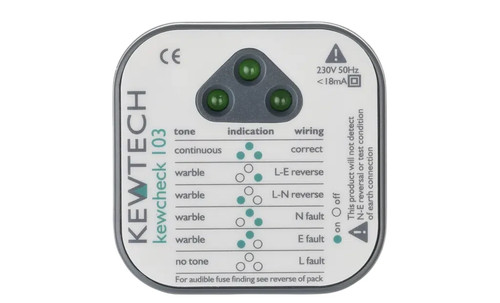 Kewtech kewcheck 103 mains - kewtech,