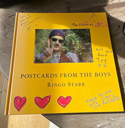 Ringo starr postcards from the - ringo,