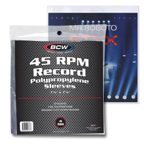 Pack bcw 45rpm 4 mil - 45rpm, 4-mil