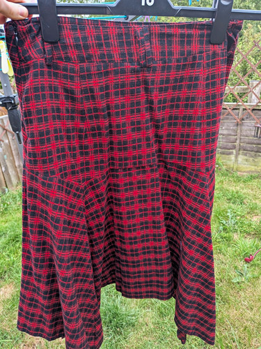 Joe browns red black tartan - browns, red/black