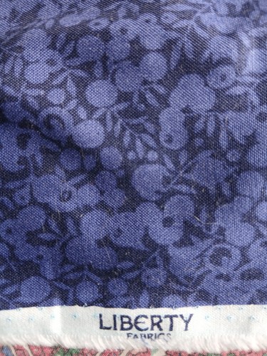 Liberty cotton dark blue