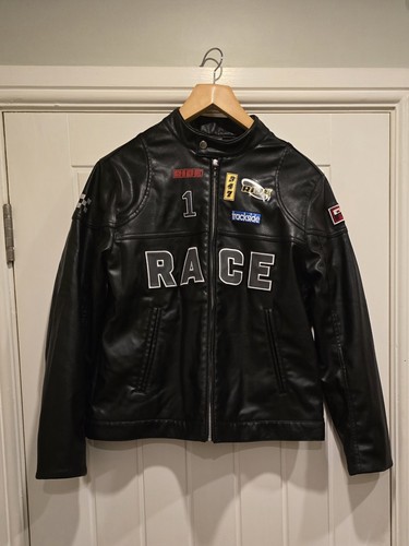 Black faux leather - ​h&m,