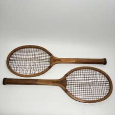 Pair antique wooden - pair,
