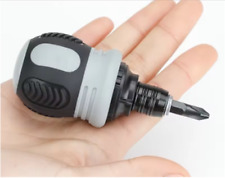 Stubby Extending Ratchet Action Screwdriver Set With Reversible Bit