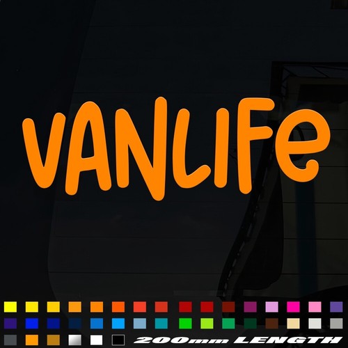 Vanlife sticker car van window - van,