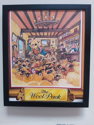 Norman thelwell vintage pub - norman,