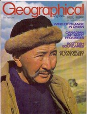 the geographical magazine-JULY