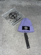 Stone Island Warm Cuffed Cap Knit Stretch Beanie Winter Hat Mens Womens Gift