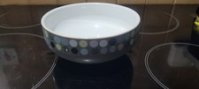 1 X Denby Jet Dots Bowl