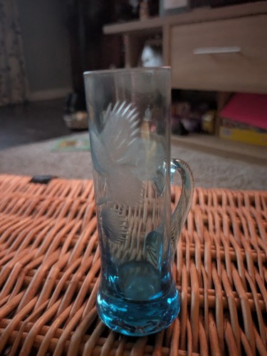 Vintage small turquoise blue - vintage,