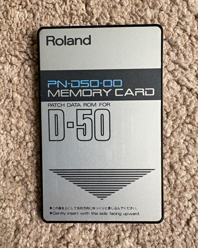 Roland d50 patch - roland, pn-d50-00