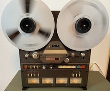 TEAC TASCAM Series 33-4 Reel to Reel Tape Recorder w/Clamps Box Tested 23.0