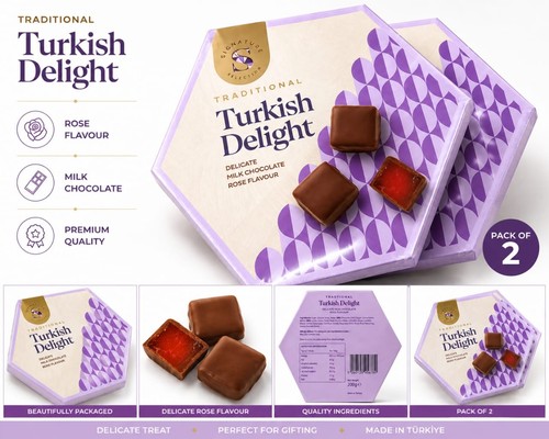 Traditional turkish delight - turkish,