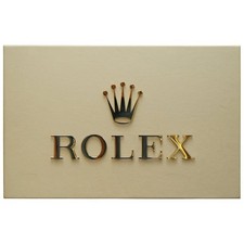 ORIGINAL ROLEX AUTHORISED DEALERS ADVERTISING SHOP SIGN PART OF A WHOLE SHOP SET