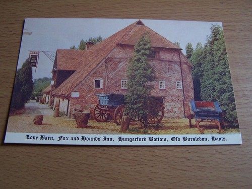 Lone barn fox hounds inn - barn, &