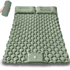 Double inflatable mat - double, camping