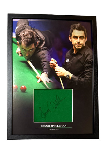 Framed ronnie sullivan - ronnie, o'sullivan
