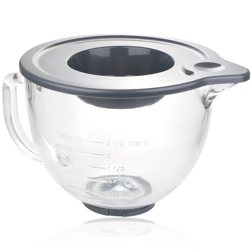 Glass mixing bowl jug - 4.7l, for