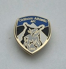 OLDHAM ATHLETIC PIN BADGE