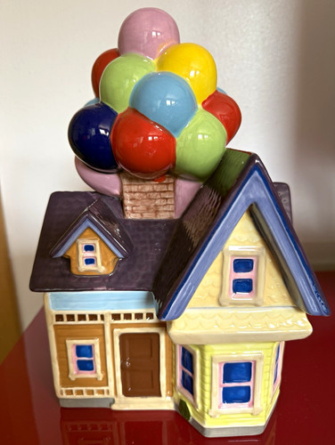 Disney store balloon house - up,
