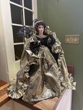 Rare collectors Franklin Mint,House of Faberge,Queen of the Masquerade Ball Doll