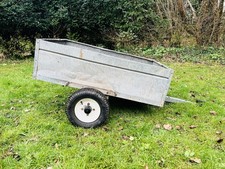 Garden Trailer Towed Behind a