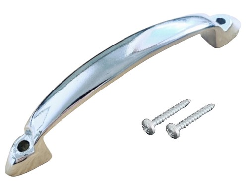 Chrome bow handle 95mm - handle,
