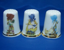 Birchcroft Thimbles -- Set of Three  -- Hollie Hobby 