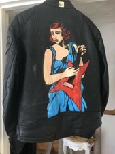 Stylish men’s black leather