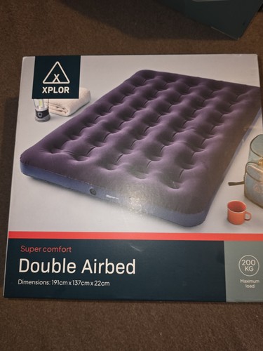 Double airbed brand - airbed, new