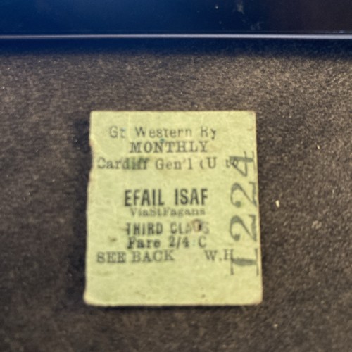Half railway ticket - , ticket.
