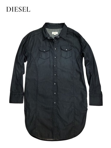 Women diesel dress black denim - women,