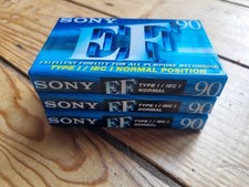 Sony ef90 blank audio cassette - ef90,