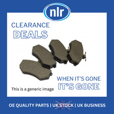 Toyota MR2 Rear Brake Pads Set 1985-2006 1.6/1.8/2.0 AW11/ZZW30/SW20 Clearance