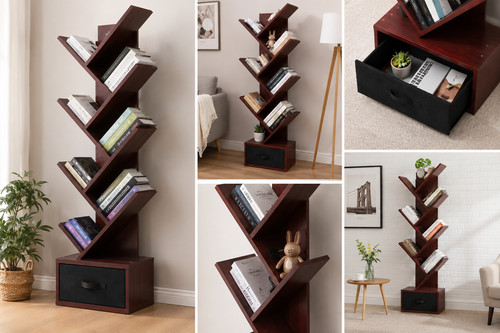 Tree bookshelf tier - tree, with