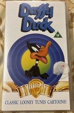 Daffy Duck VHS video tape