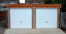 Concrete double garage - double,