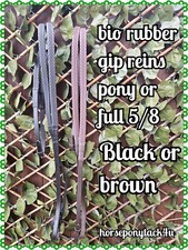 BIO GRIP RUBBER REINS ANTI