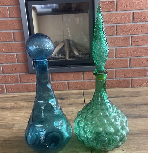 Empoli genie bottles - empoli, 1960s