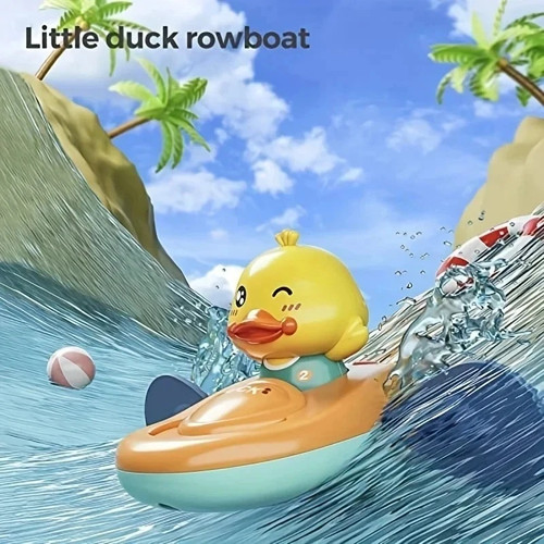 Little yellow duck kayak bath - little,