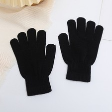 Elastic Gloves Sports Knitted Gloves Unisex Gloves Winter Warm Full Finger