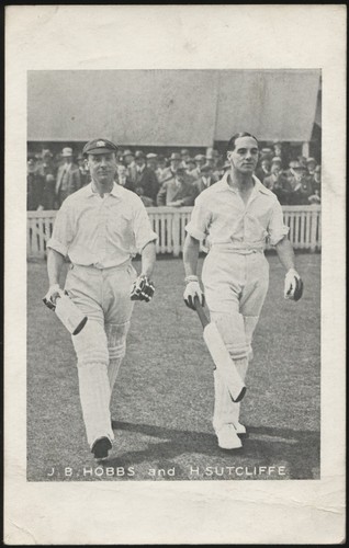 Real photo jack hobbs - -, &