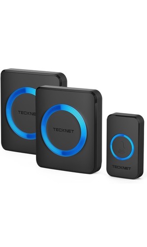 Tecknet wireless doorbell ip65 - tecknet,