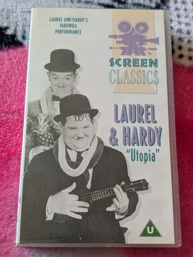 Laurel and hardy utopia - laurel, vhs
